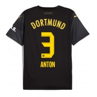 Borussia Dortmund Waldemar Anton #3 Vieraspaita 2024-25 Lyhythihainen